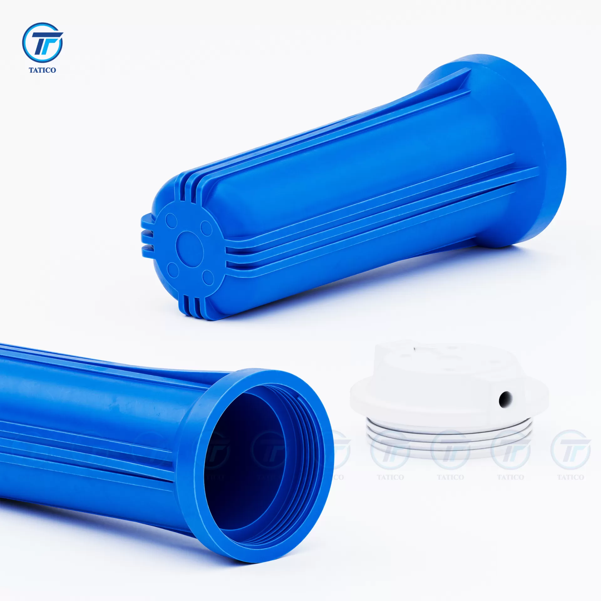 Cốc lọc nước 10 inch xanh vat (ren 13/21/ren đấu nhanh/đầu đấu nhanh)